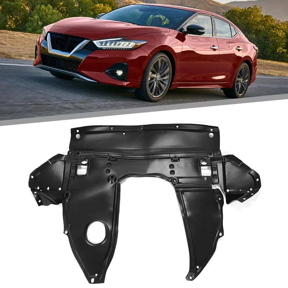 Kojem Front Engine Splash Shield Under Wrap for 2016 2017 2018 2019 2020 Nissan Altima Maxima NI1228164 75890-9HS0A Black