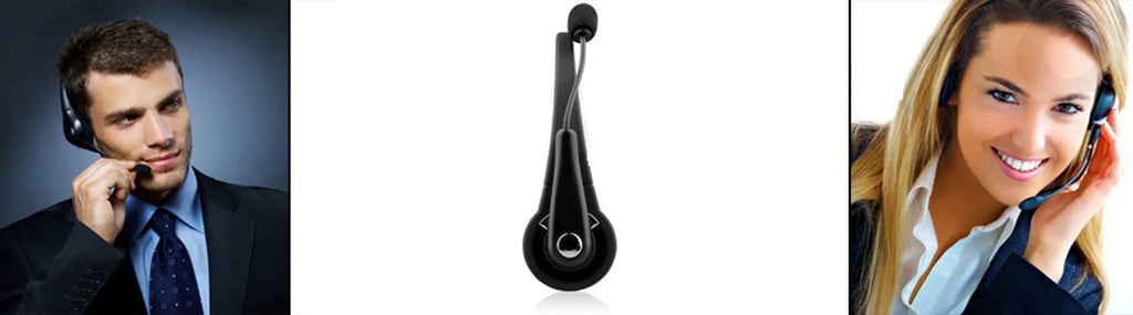 Wireless Headphone for Samsung Galaxy Tab A9/A8 10.5" (2021)/A7 10.4" (2020) - With Boom Microphone Mono Headset Earphone Single Earbud for Galaxy Tab A9/A8 10.5" (2021)/A7 10.4" (2020)
