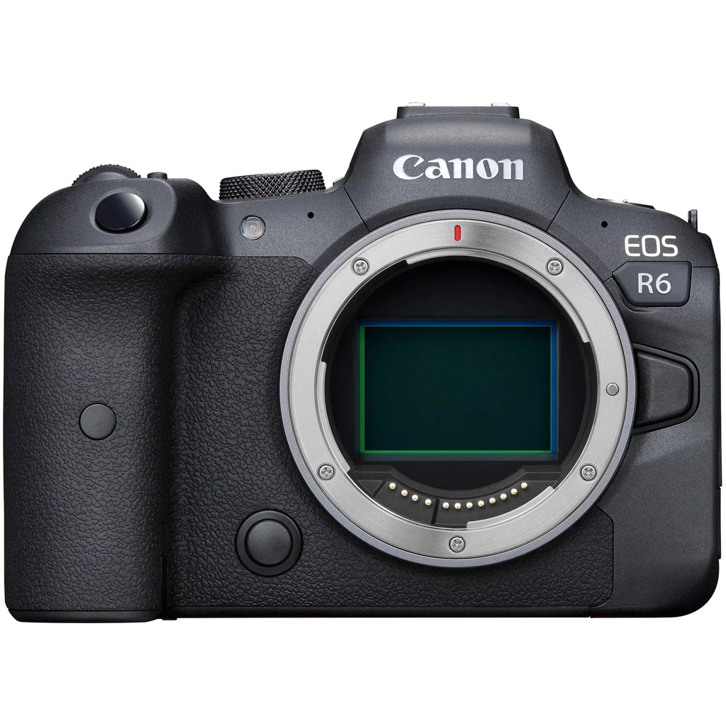Canon EOS R6 Mirrorless Digital Camera (Body Only) with EF Mount Adapter + 64GB SanDisk + Case + ZeeTech Accessory