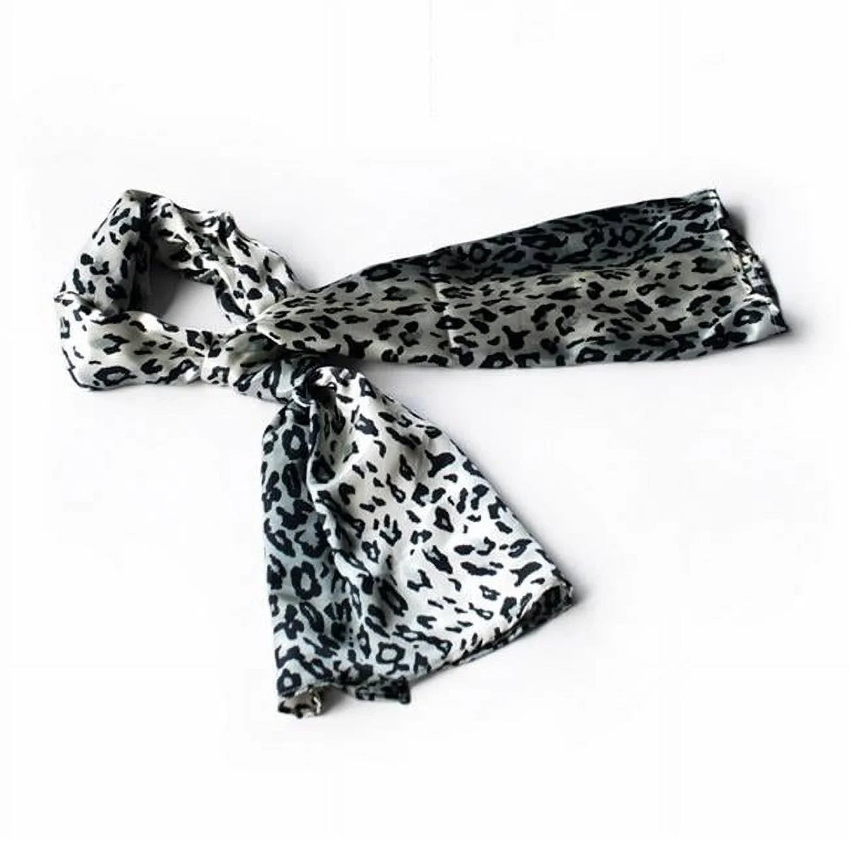 Blando Simple Leopard Print Stylish Completely Natural Silk Scarf/Wrap/Shawl - Large