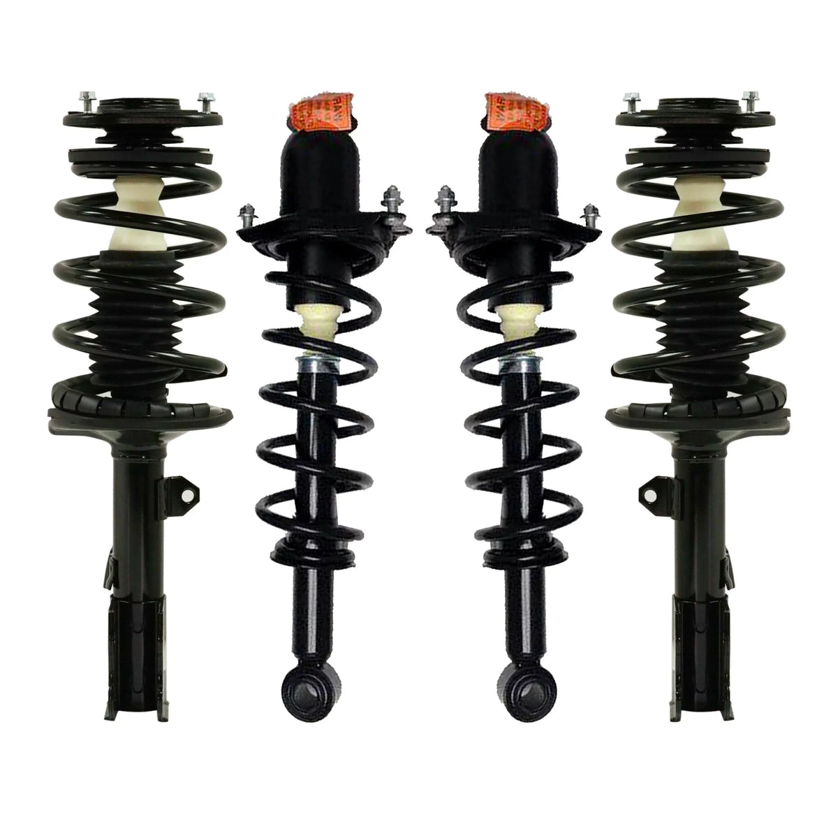 Shoxtec Full Set Complete Strut Assembly for 2004 - 2009 Toyota Prius 1.5L I4 Coil Spring Assembly Shock Absorber Repl. Part no. 1345378 172358 172357 11101 11102