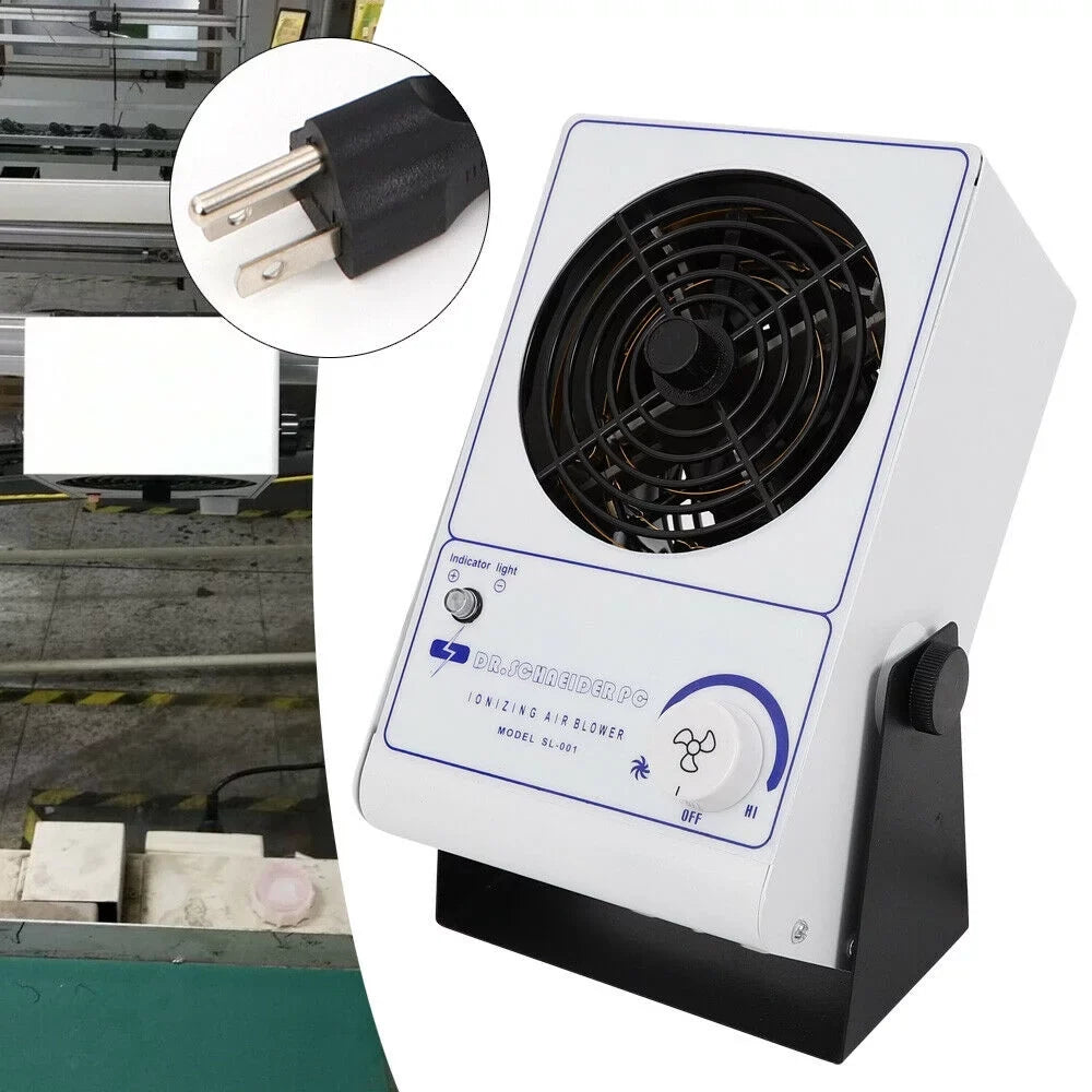 Oukaning Ionizing Air Blower Electrostatic Desktop Electrostatic Eliminating Machine