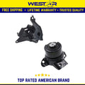 Front L & R Motor Mount 2PCS Compatible for 15-20 GMC Canyon 2.5/ 3.6L / 16-20 Canyon 2.8L Replaces 3350 3349