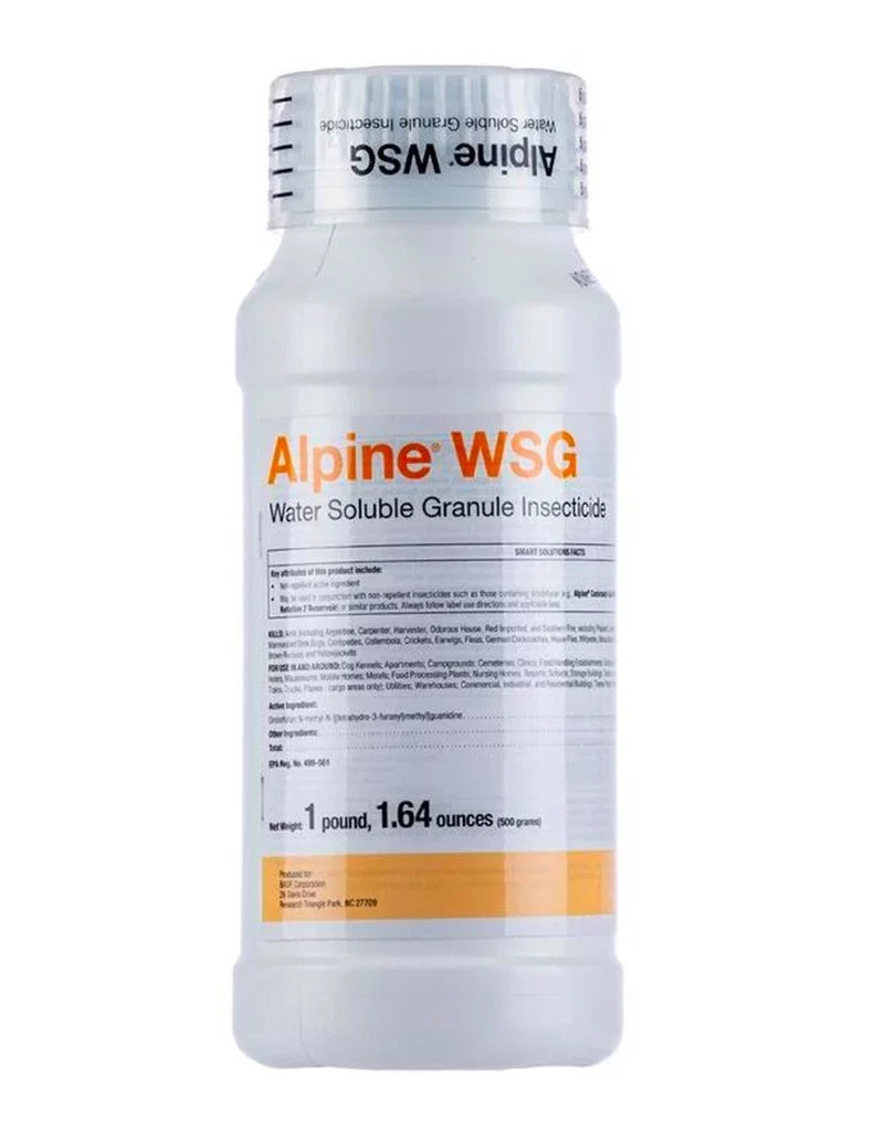 Alpine Wsg Water Soluble Granule Insecticide 500g Jar Flea Bed Bug Roach Control
