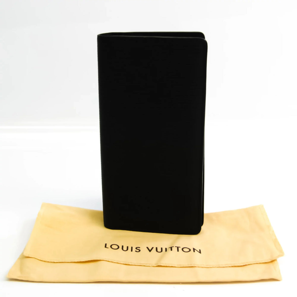 Pre-Owned Louis Vuitton Epi Portefeuille Brazza M60622 Men's Epi Leather Long Wallet (bi-fold) Noir (Good)