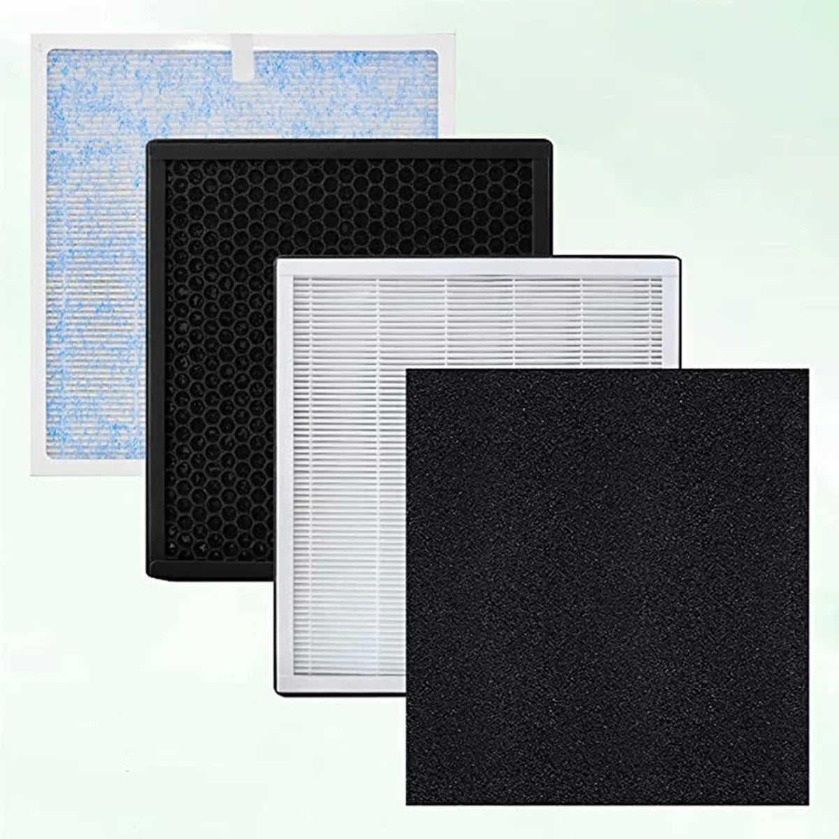 True H13 HEPA Replacement Filter Compatible with Renpho Air Purifier RP-AP001/ RP-AP001S/ RP-AP002,Home Air Purifier Part&Accessories