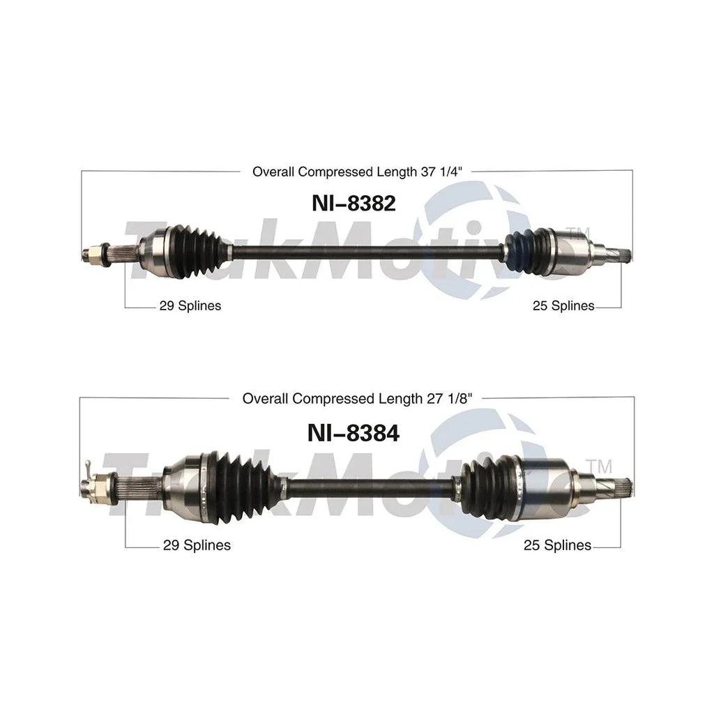 TrakMotive Front CV Axle CV Joint Shaft Assembly Assembly For Nissan Sentra 2013 2014 2015 2016 2017 2018