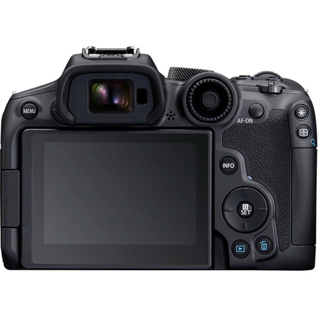Canon EOS R7 Mirrorless Camera with RF-S 18-150mm IS STM + EF 75-300mm III + 420-800mm HD Lenses, Accessories included: 2X 64GB Memory Cards, LED Video Light, Microphone, Extra Battery, Case & More