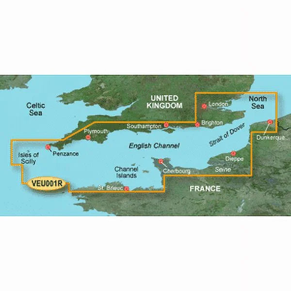 Garmin BlueChart® g3 Vision® HD - VEU001R - English Channel - microSD™/SD™