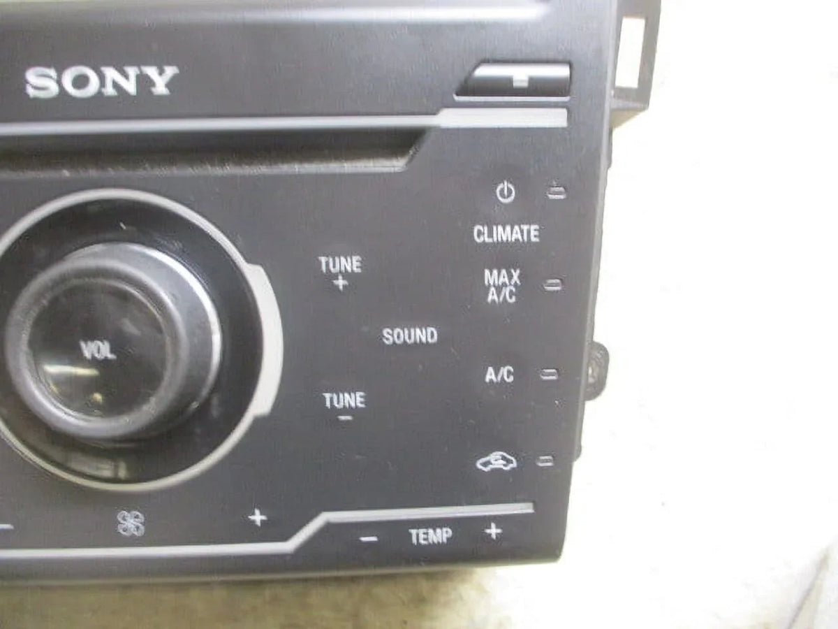 Pre-Owned 2013 Ford Fusion Sony Radio Control Panel Face OEM LKQ (Good)