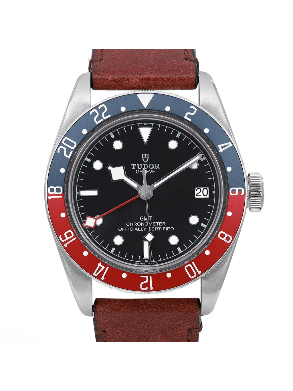 Tudor Black Bay GMT 41mm Stainless Steel Black Dial Automatic Men Watch 79830RB