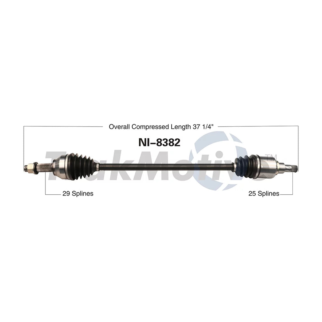 TrakMotive Front CV Axle CV Joint Shaft Assembly Assembly For Nissan Sentra 2013 2014 2015 2016 2017 2018