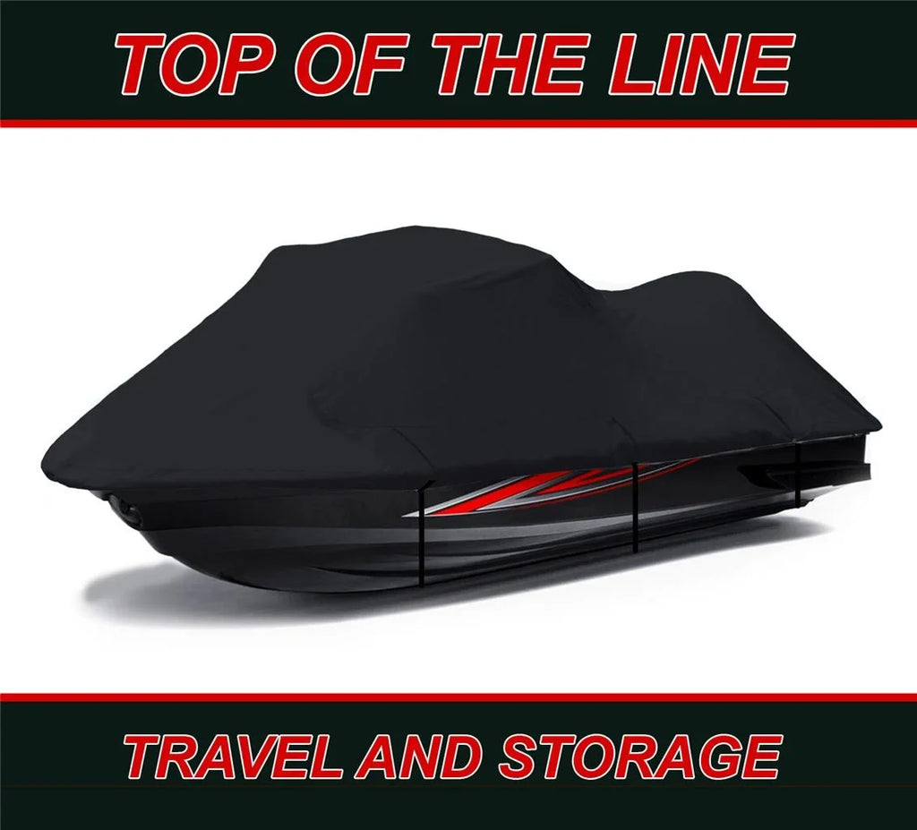 BLACK PWC 600D JET SKI Protection Compatible for Polaris Genesis FI 2001