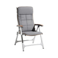 Ergonomic Folding Patio Chair with Adjustable Recline and Durable Fabric