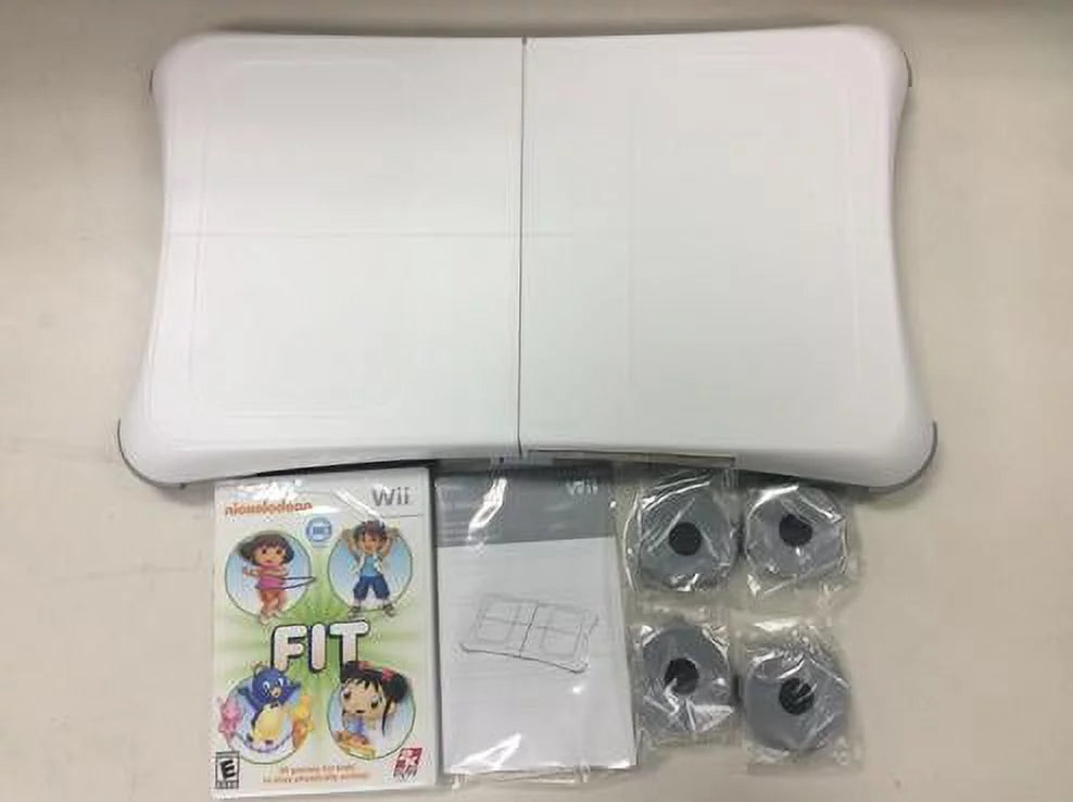 Wii Fit Balance Board w/ Nickelodeon Wii Fit GAME for Nintendo Wii (Bulk Packaging)