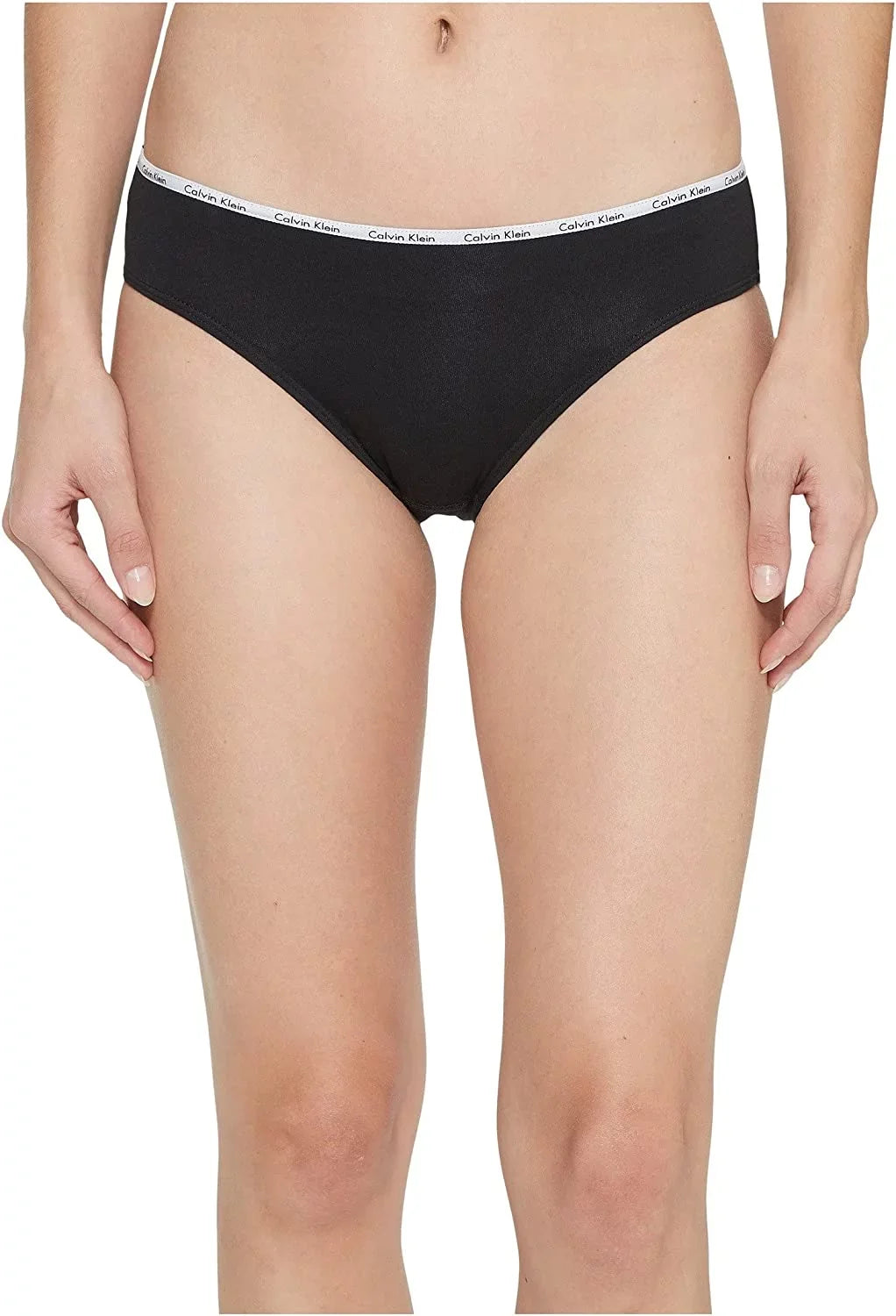 Calvin Klein Women's Cotton Stretch Logo Bikini Panty 5 Pack, Pink Purple, XL