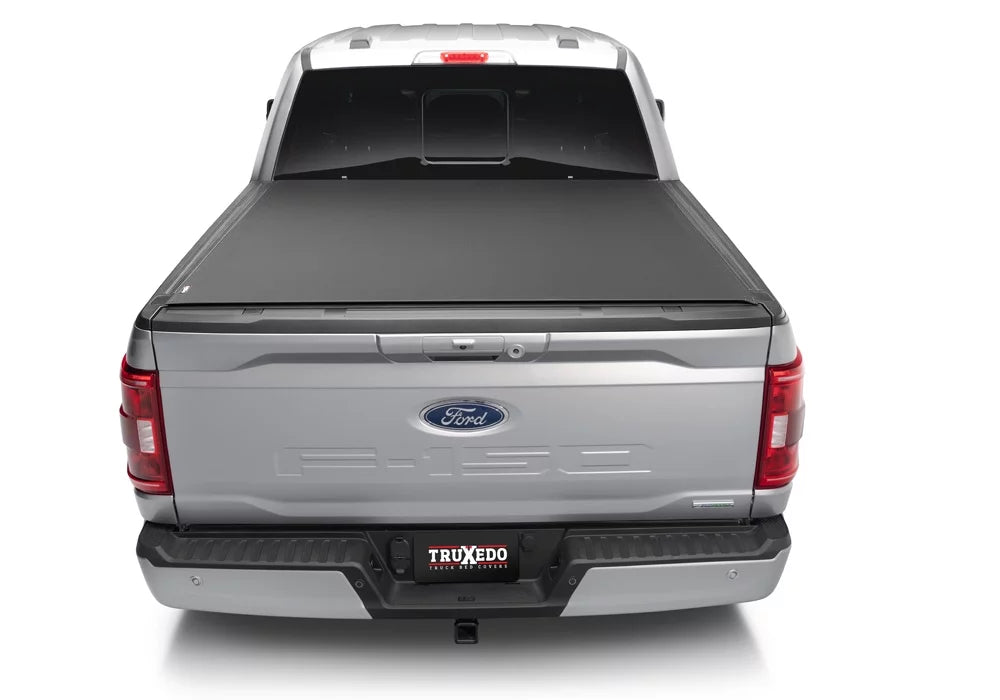 TruXedo Pro X15 Soft Roll Up Truck Bed Tonneau Protection | 1498301 | Compatible with 2015 - 2023 Ford F-150 6' 7" Bed (78.9") , Black