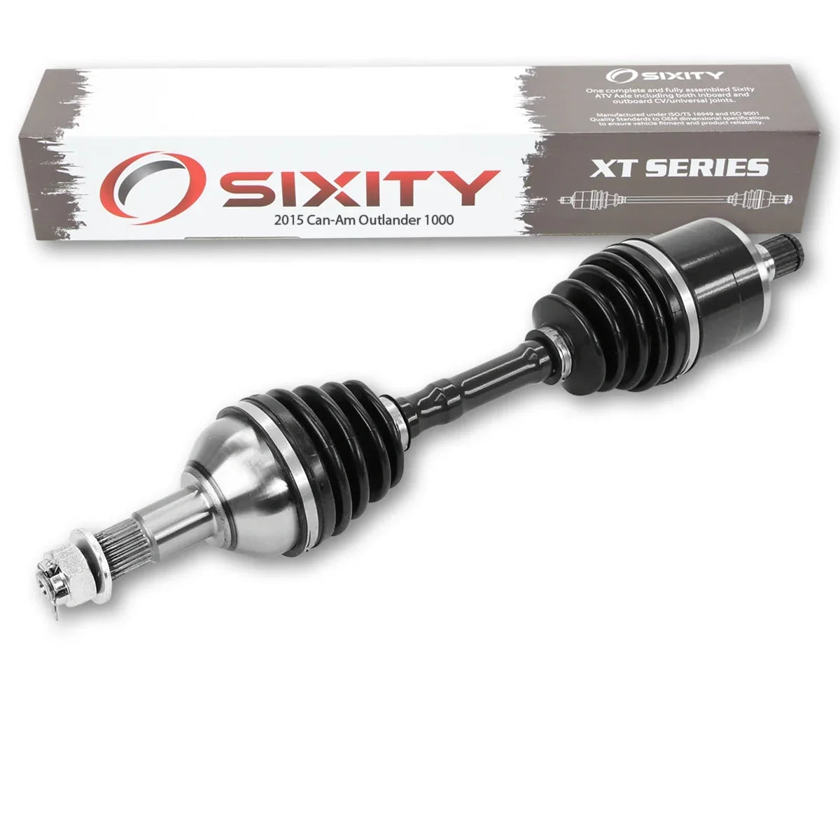Sixity XT Rear Right Axle compatible with Can-Am Outlander 1000 2015 - EFI 4X4