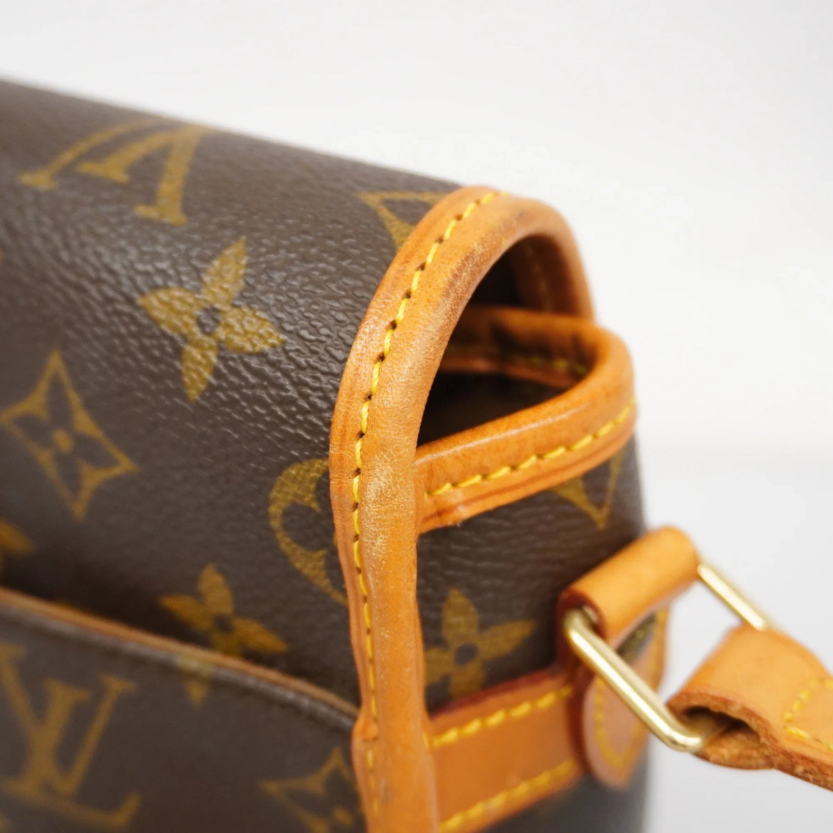 Pre-Owned Auth Louis Vuitton Monogram Sologne M42250 Women's Shoulder Bag (Fair)