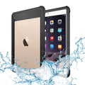 Protection iPad Air 3 Case 2019 Waterproof, iPad Pro 10.5 Case Rugged Full Body Protective Transparent Wrap with Built in Screen Protector Shockproof Case for iPad Air 3 2019/ iPad Pro 10.5 2017,Black