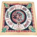 Pre-Owned Hermes HERMES scarf Carre 90 CHEVAIIX DE TRAIT silk multicolor ladies (Good)