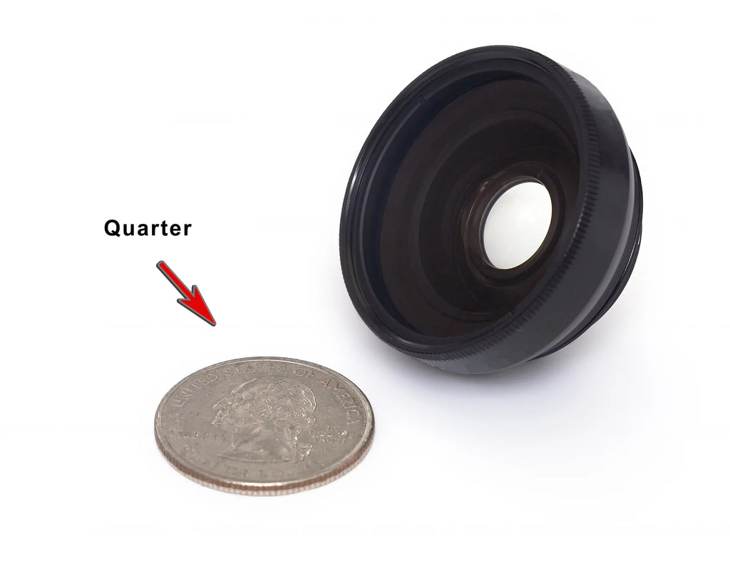 JVC PICSIO GC-FM2YUS 0.45x Wide Angle Lens (HD) Chrome Finish W/ Macro (Modification Style) Magnetic Type.