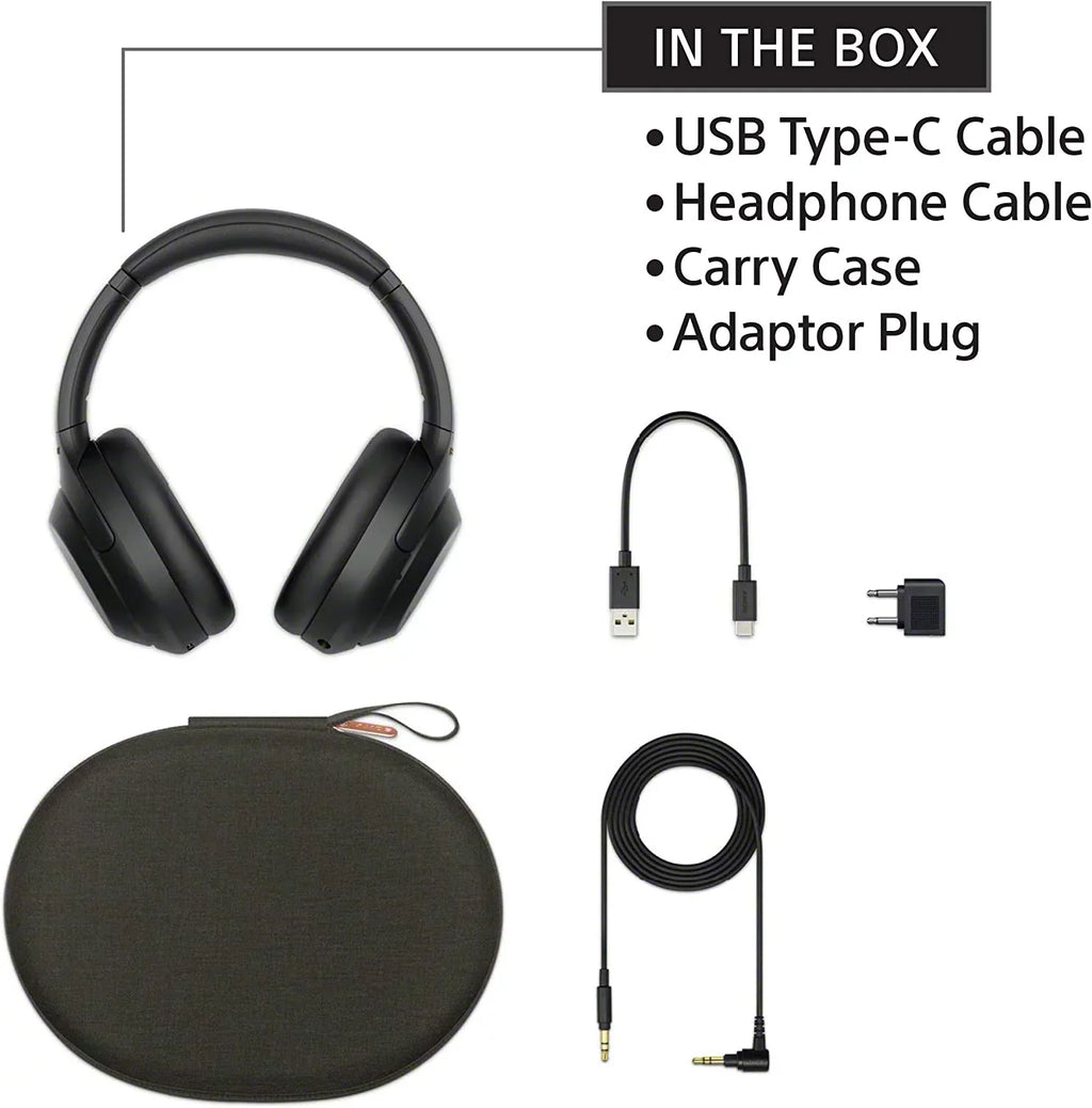 Restored Sony WH-1000XM4 Wireless Industry Leading Noise Canceling Overhead Headphones with Mic for Phone-Call and Alexa Voice Control, Blue (Refurbished)