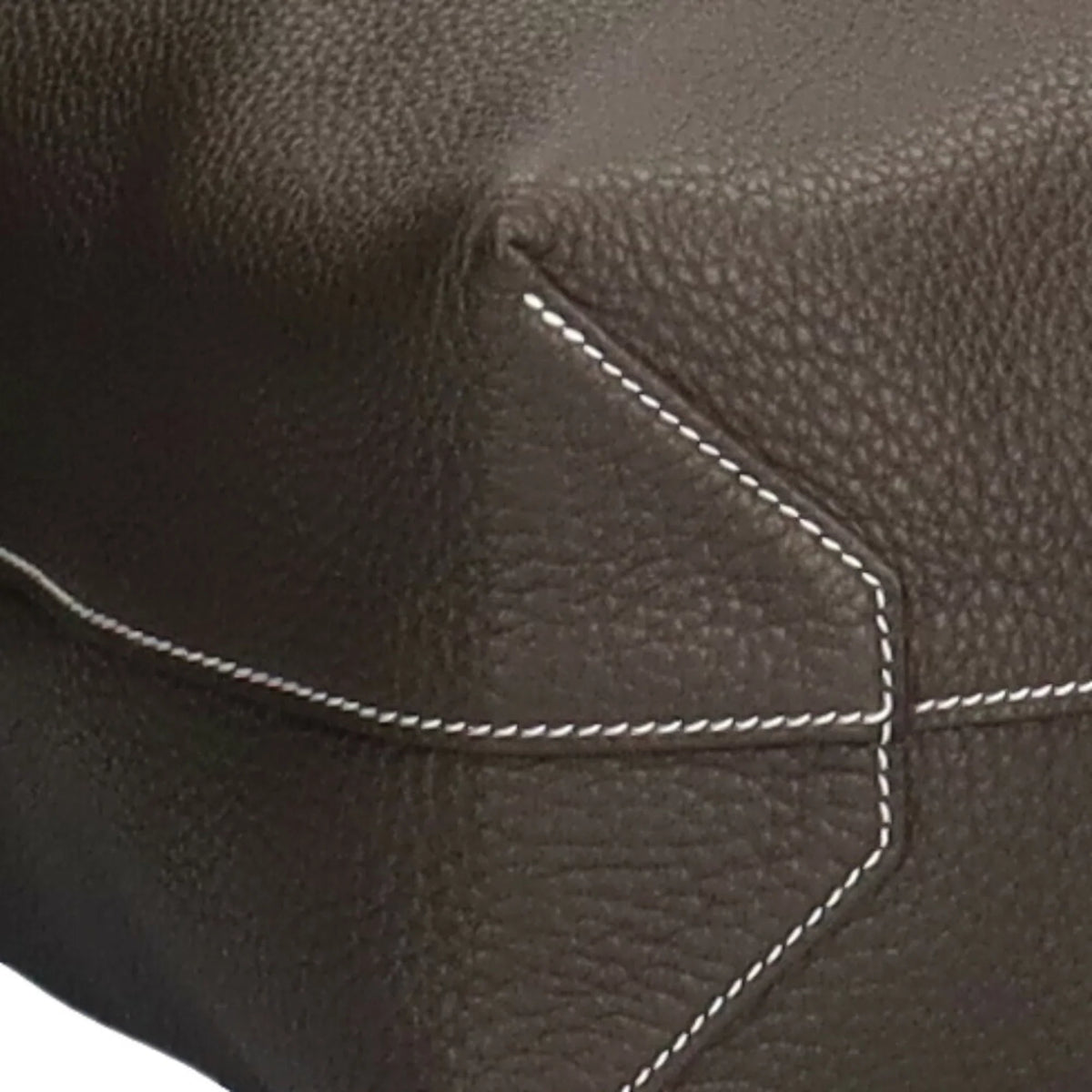 Pre-Owned Hermes HERMES Double Sense Tote Bag Taurillon Clemence Etain Women's (Good)
