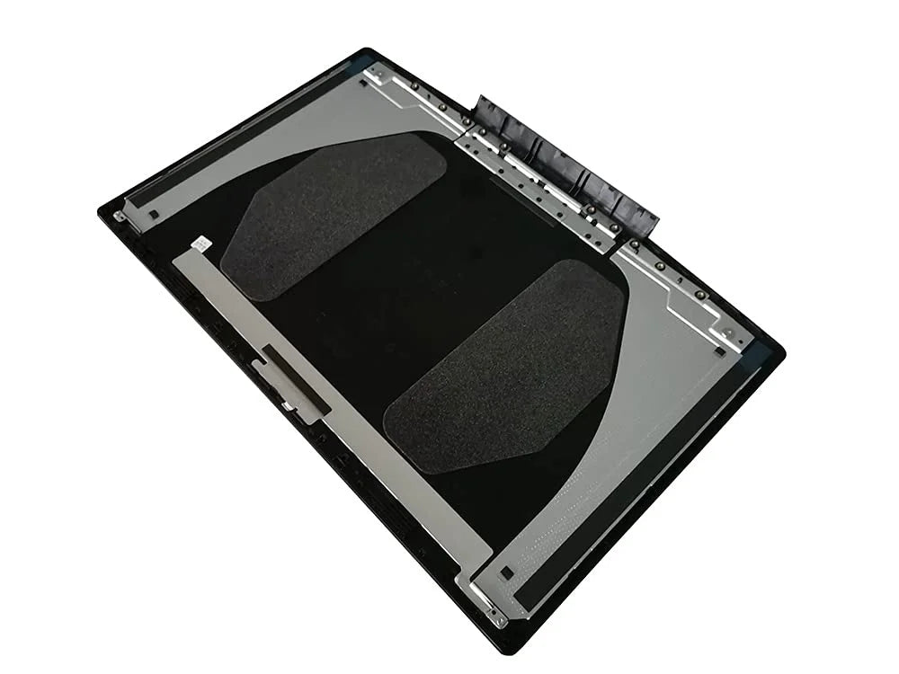 Ecl LCD Back Protection & Screws & Hinges Set Black for Dell Ins-piron Gaming G3 15 3500 3590 Blue Logo Top Case
