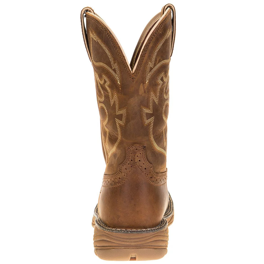 Justin Men's Stampede Rush Rustic Tan Boot WK4330