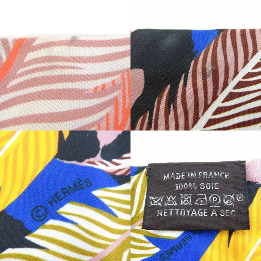 Pre-Owned HERMES Scarf Twilly Silk Multicolor Women's (Good)