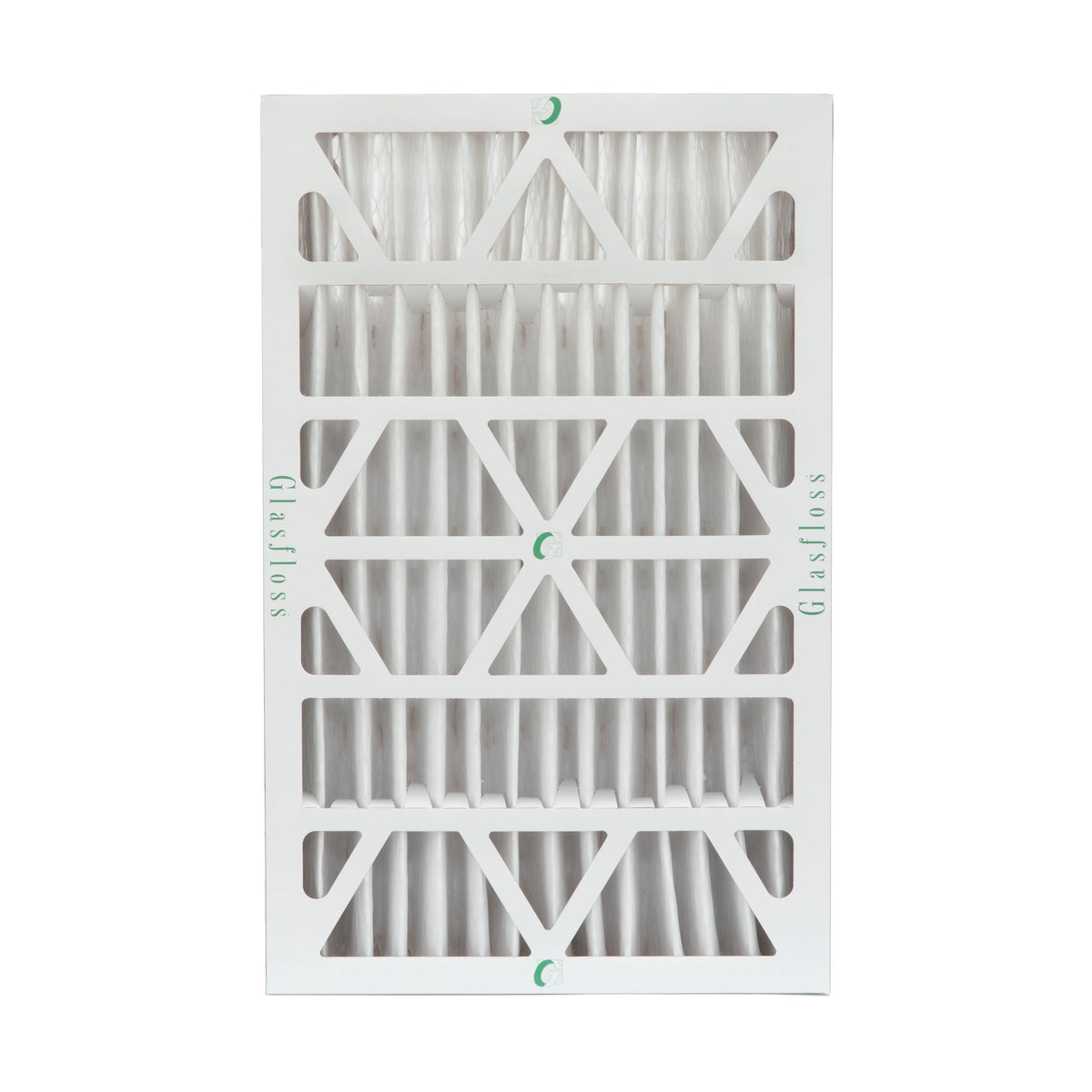 6 Pack of 12x24x4 MERV 13 Pleated 4" Inch Air Filters by Glasfloss. Actual Size: 11-3/8 x 23-3/8 x 3-3/4