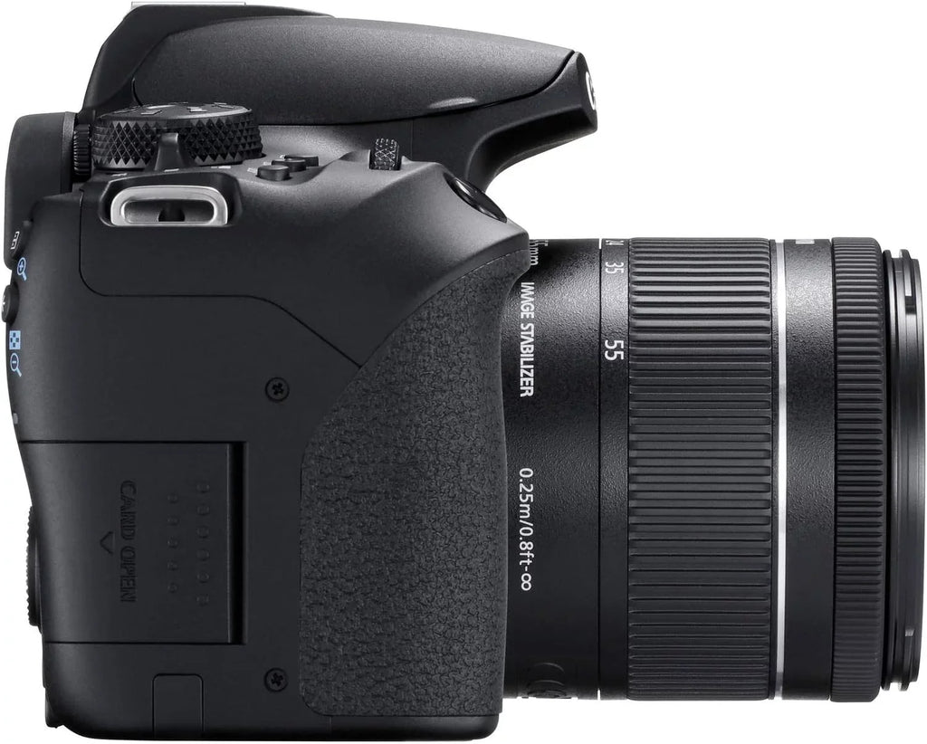 Camera Bundle for Canon EOS Rebel T8i DSLR Camera with EF-S 18-55mm f/4-5.6 IS STM Lens and Accessories Kit (64GB, Hand Grip Tripod, Flash, and More)