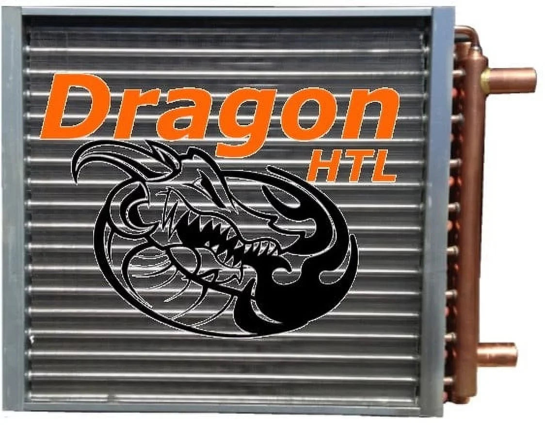 12" x 24" Water to Air Heat Exchanger, 120,000 BTU (Dragon Standard
