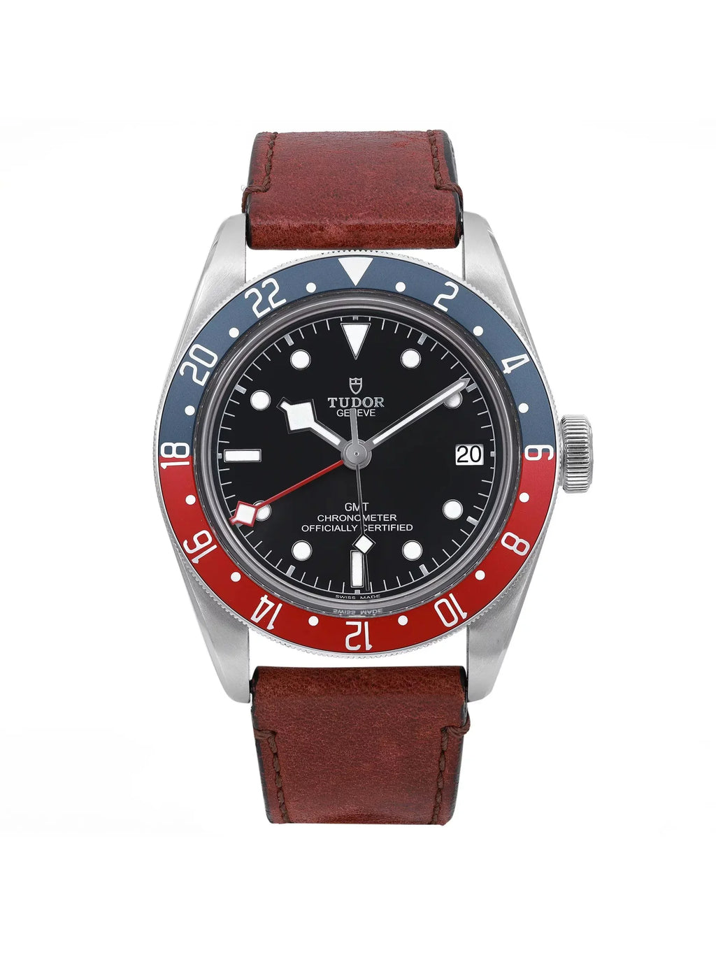 Tudor Black Bay GMT 41mm Stainless Steel Black Dial Automatic Men Watch 79830RB