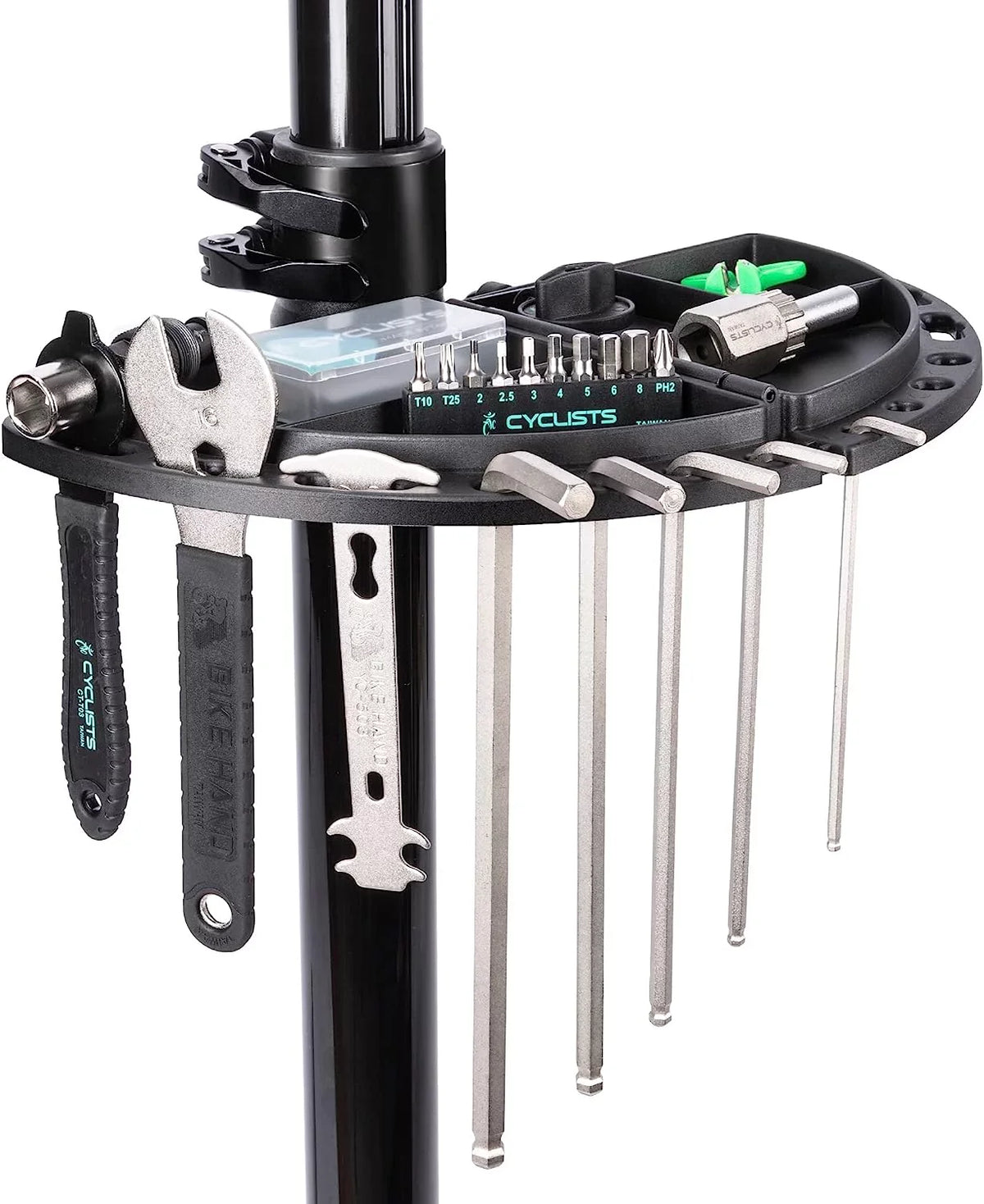 Bike Repair Stand(Max Load 55lbs/ 110lbs)- Bike Stand for Workstand Maintenance - E Bike Repair Stand Bicycle Shop Home Mechanics for Mountain Bike and Road Bike (Max Load 110lbs)