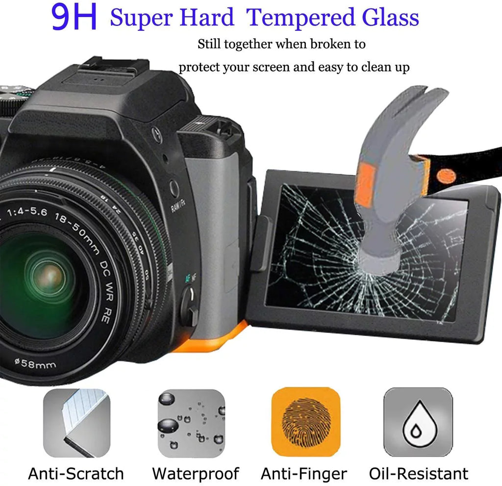 Alpha 7 IV Screen Protector compatible with Sony Alpha 7 IV A7 IV A7IV A7MIV A7M4 A7M IV 4 Mark IV, Anti-Scratch