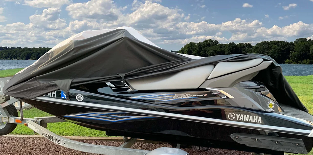 SUPER HEAVY-DUTY PWC JetSki Wrap Compatible for Polaris Pro 1200 2000-2001 Jet Ski Shield Watercraft s 1-2 Seater