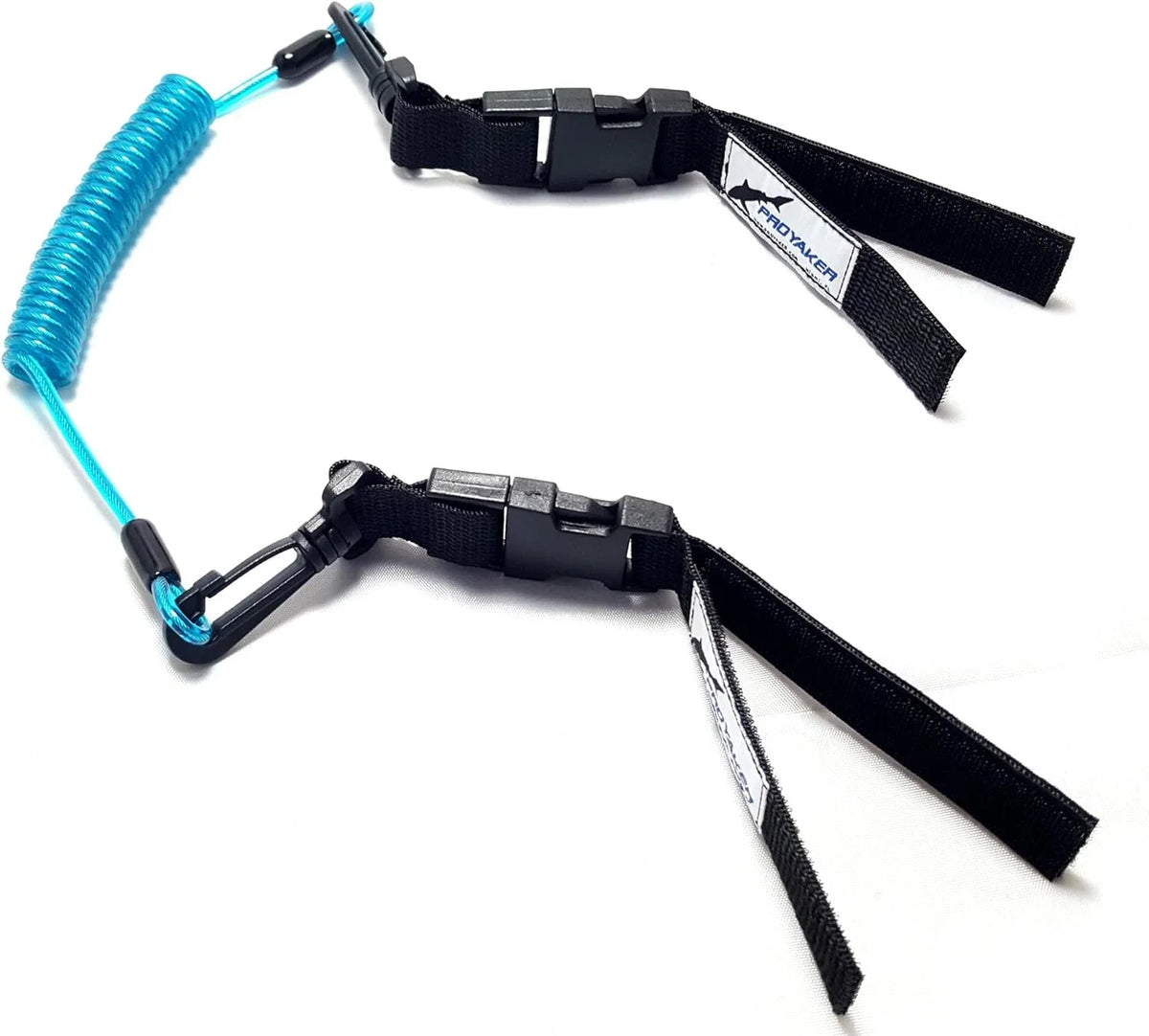 PROYAKER Dual Strap, Fishing Rod, Paddle or Stakeout Pole for Hobie H-Rail or Ship Rails
