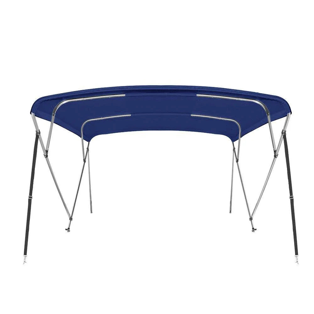 New Bimini Top 4 Bow 46" H 73" - 78" W 8 Foot Navy Blue