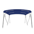 New Bimini Top 4 Bow 46" H 73" - 78" W 8 Foot Navy Blue