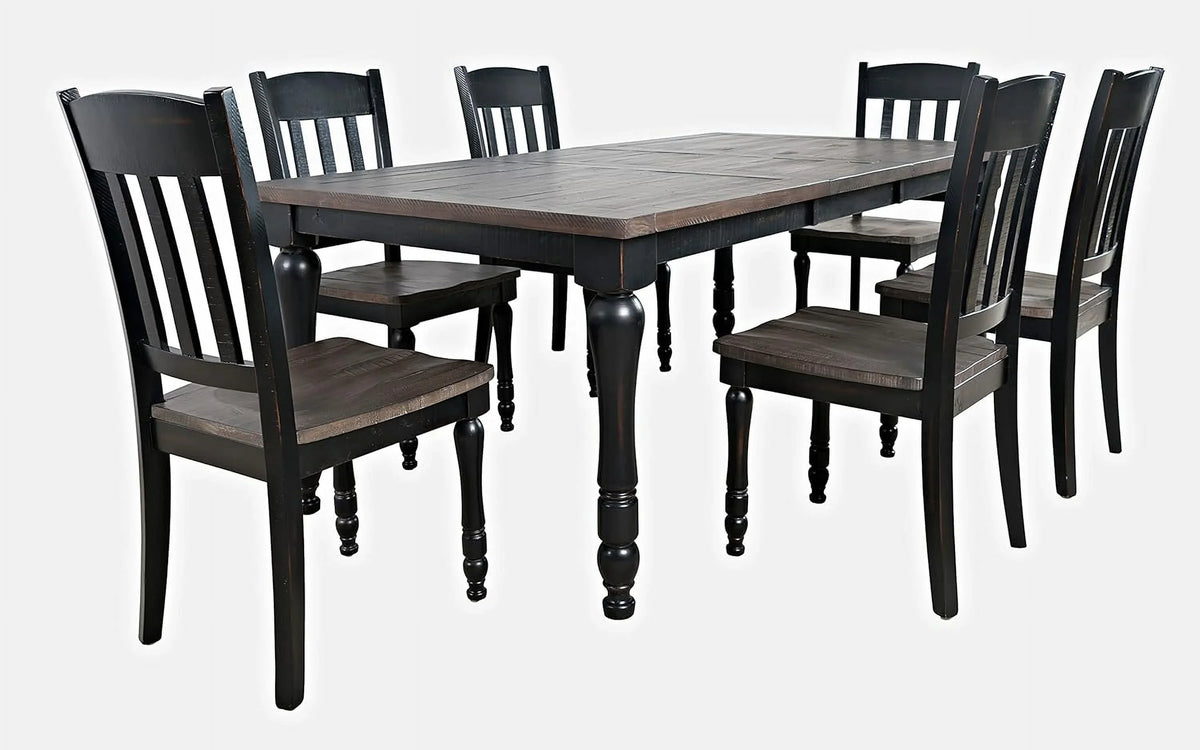Madison County Reclaimed Pine Slatback Farmhouse Dining Chair (Set Of 2)