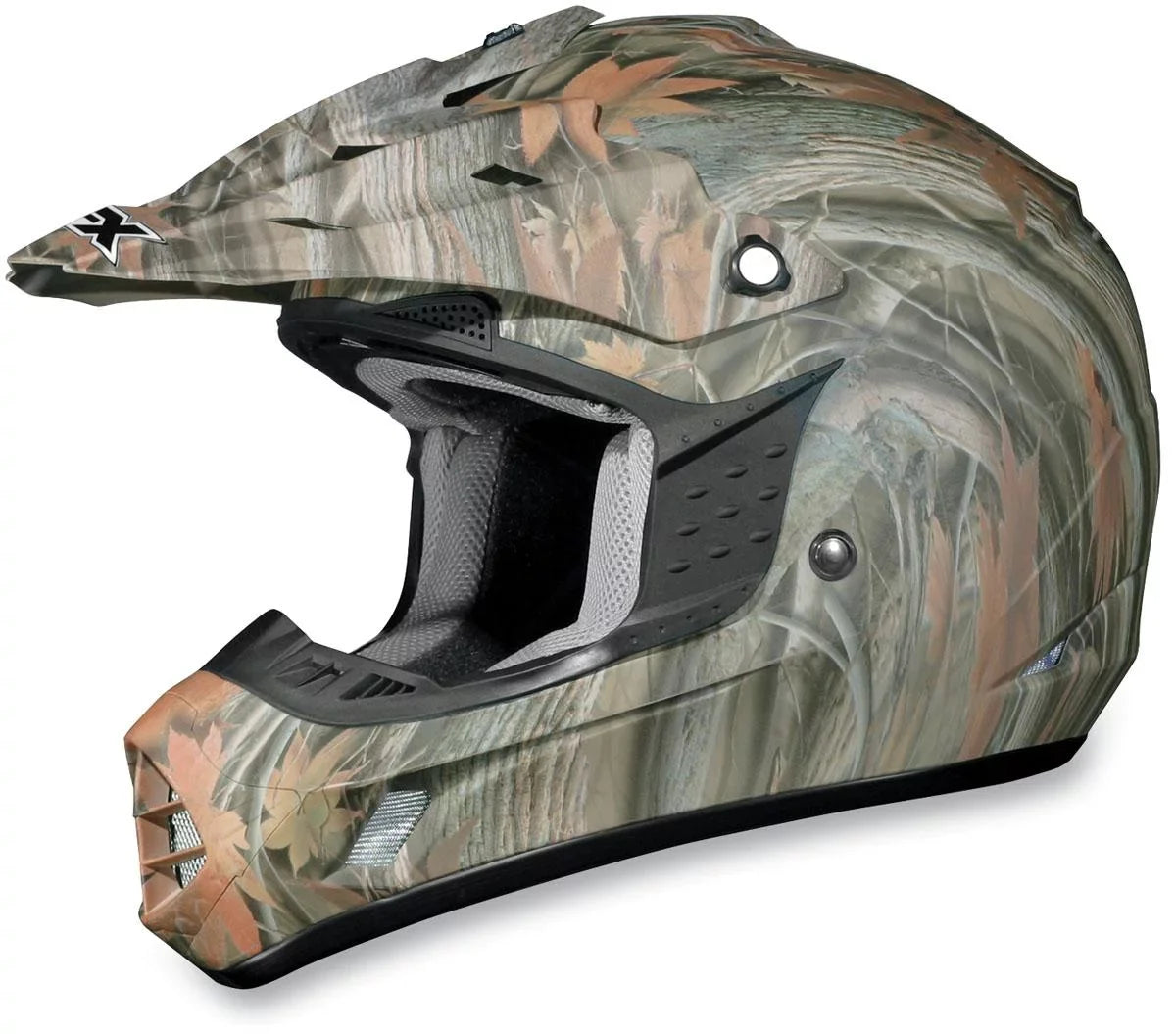 AFX FX-17 Helmet Camo Brown Lg 0110-1819