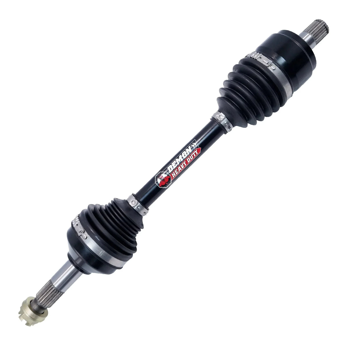 Demon Powersports Front Left/Right Heavy Duty Axle (2007-14) (2016-19) Yamaha Grizzly/Kodiak, Made of 4340 Chromoly Steel, Dual Heat Treated High Strength, Wider Angles & Molybdenum Grease Precision