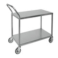 HUBERT® Stock Cart with Loop Handle Stainless Steel - 41" L x 20" W x 41" H
