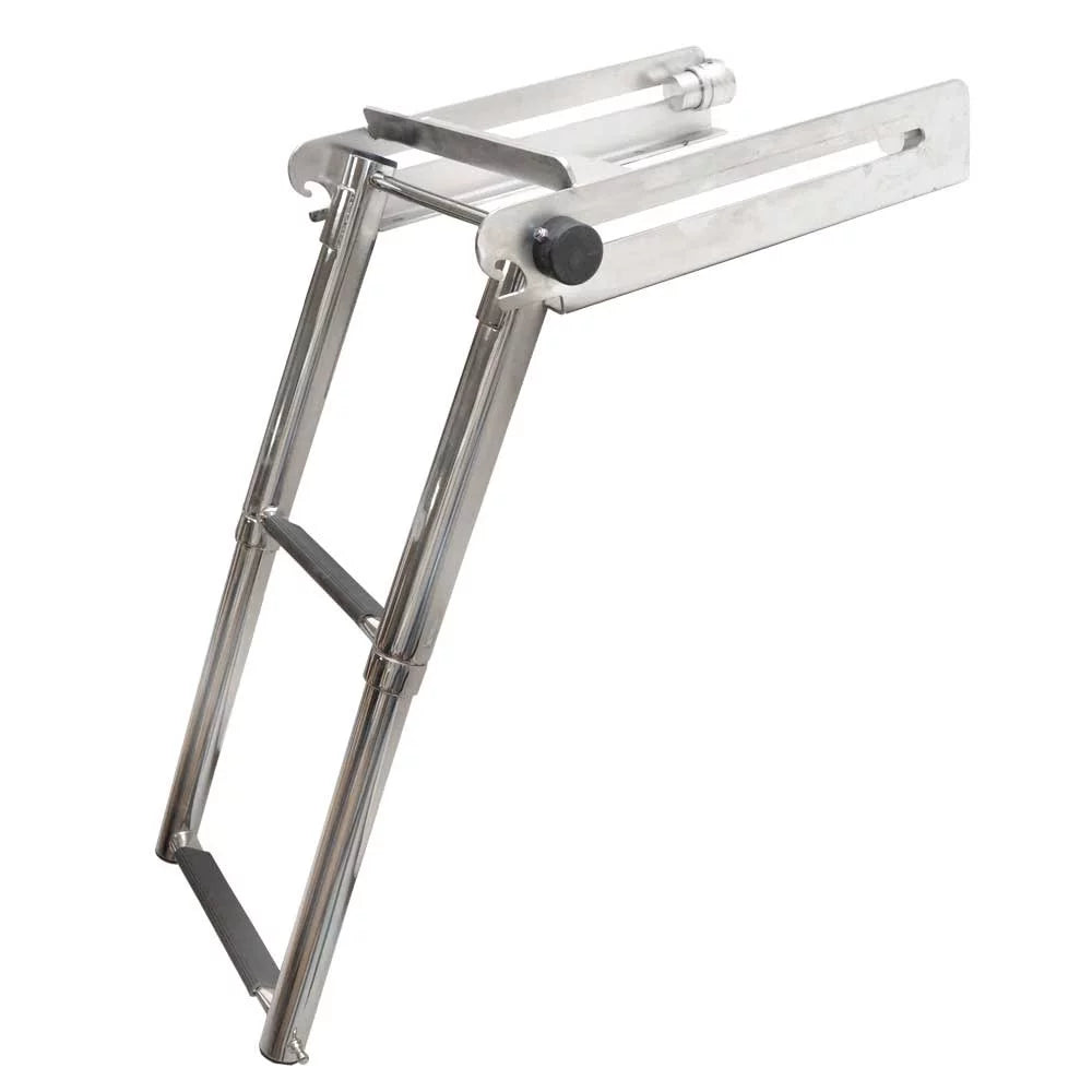 Challenger Hardware Craft Under Mount Ladder LTS-3 | 2 Step Stainless