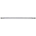 49535 2 in. Galvanized Square Trailer Axle - 2,000 lbs Capacity with 1.16 in. Spindles - 51 in. Hub Face