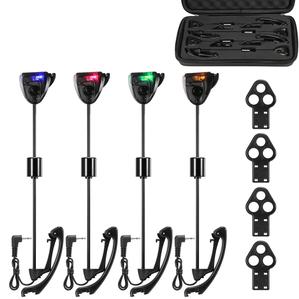 Lixada Digital Fishing Alarm Set - Illuminate Your Carp Fishing Tackle