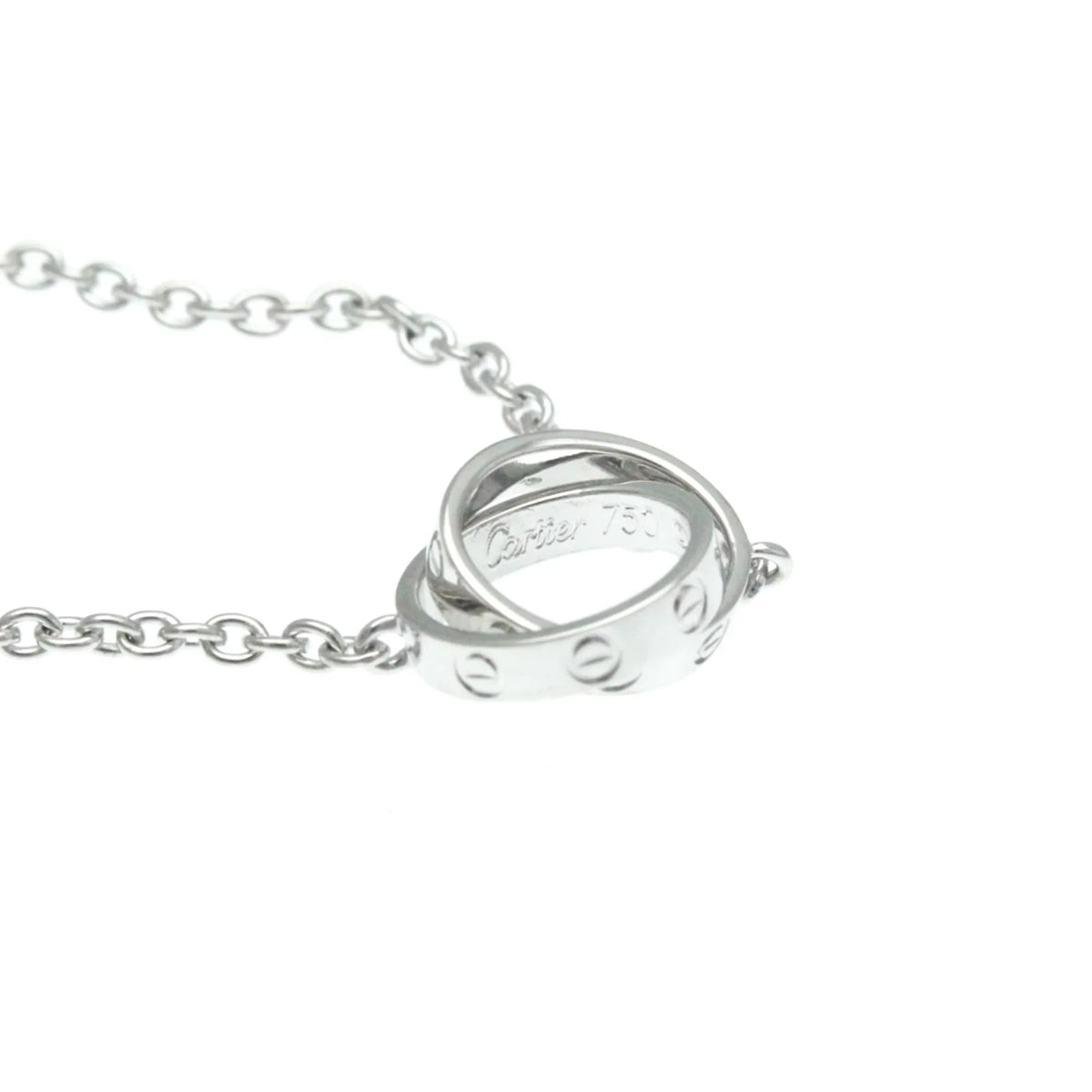 Pre-Owned Cartier Love B7212500 White Gold (18K) Women's Necklace (Good)