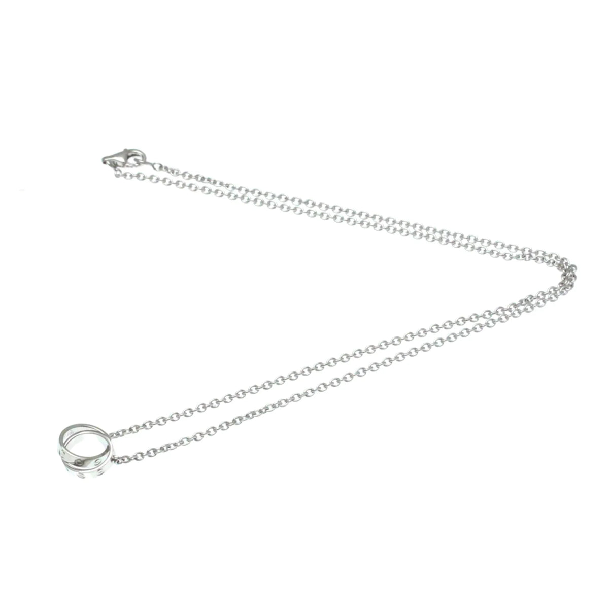 Pre-Owned Cartier Love B7212500 White Gold (18K) Women's Necklace (Good)